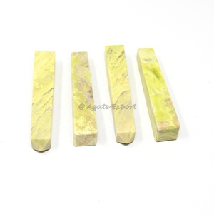 Tour de cristal serpentine cristaux tour cristal pierres de guérison de haute qualité tour pierres précieuses baguette point vente en gros - Product Image 1