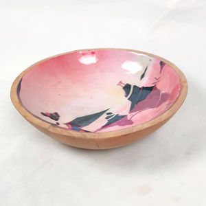 Tazón para Ensalada de Madera de Acacia a Precio de Mayoreo, Diseño Clásico Personalizado, Tazones para Frutas para Vajilla de Mesa para Fiestas - Product Image 1