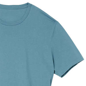 100% Cotton Deep Blue Color Men's Summer Wear <b>T</b>-<b>Shirts</b> Short Sleeves Regular Fit Men's Round Neck <b>Collar</b> <b>T</b>-<b>Shirt</b> - Product Image 6
