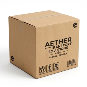 Caja de Cartón Corrugado Impresa Personalizada de Alta Calidad, Estándar Cerrada RSC, Embalaje para Exportación - Product Image 1