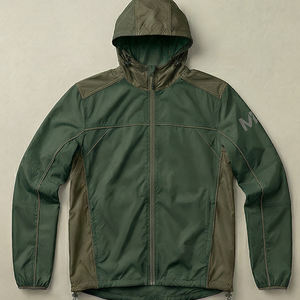 Chaqueta cortavientos minimalista de lujo, estilo de diseñador, elegante, de primera calidad, ropa personalizada para hombre, abrigo cortavientos elegante. - Product Image 1