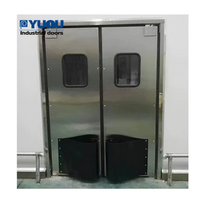 Puerta Batiente de Acero Inoxidable para <span class=keywords><strong>Restaurante</strong></span>, de Alto Tráfico, al Precio Más Bajo y con Excelentes Comentarios de Clientes - Product Image 1