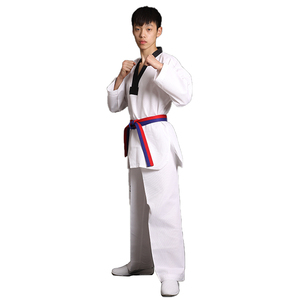 Premium Taekwondo Suit with Adjustable Waist Belt and Durable Stitching - Product Image 5