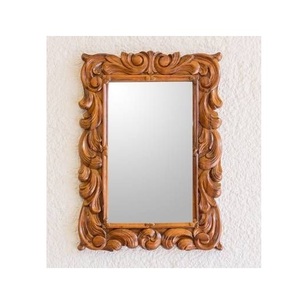 Wooden Mirror <b>Frame</b> Decorative Living Space Feature Intended to Deliver Refined Aesthetic Presence and Appeal - Product Image 2