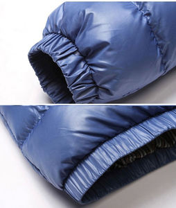 Chaqueta de Invierno Personalizada para Hombre 2025 2026, Chaqueta Acolchada Larga y Cálida con Capucha, Cierre de Cremallera, Material de Lona, Estilo Casual, OEM - Product Image 3