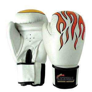 Nuevos Guantes de Boxeo de Entrenamiento con Diseño de Llama, 100% Cuero Vacuno, Logotipo Personalizado, Transpirables, Ligeros, Correa de Muñeca Ajustable - Product Image 1