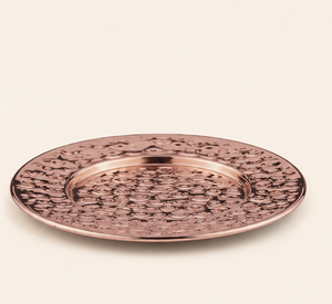 Handcrafted 100% Pure Hammered Copper Coaster <b>Set</b> For Drinks Luxury Polished Metal Round Coasters For Moscow Mule <b>Mugs</b> Wine Bar - Product Image 6