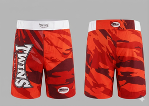 กางเกงชกมวย MMA แบบสั่งทำพิเศษ กางเกงฝึกซ้อมน้ำหนักเบา สำหรับการฝึกกราปลิง คิกบ็อกซิ่ง มวยไทย ฟิตเนส และศิลปะการต่อสู้ - Product Image 3