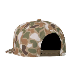 3D Embroidery Logo Adjustable Sports 5 Panel Structured Curved Brim 100% Poly <b>Camo</b> Fabric Baseball <b>Cap</b> For Men Women - Product Image 2