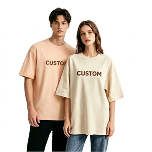 Camiseta de Algodón Jersey de 300 GSM para Hombre y Mujer con Logotipo Impreso, Camiseta Blanca al por Mayor, Camiseta Unisex 100% Algodón - Product Image 3