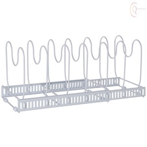 Support mural multifonctionnel pliable pour cuillères, spatules et couvercles de casseroles pour la cuisine - Product Image 5