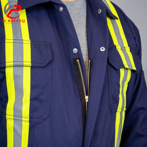 Premium Quality Visibility Work Wear <b>Clothes</b> for Men Hi Viz Workwear Coveralls Reflective Overall 2026 Slim Fit - Product Image 4