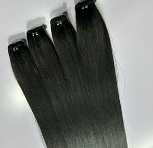 Vietnamita Genius 100% Bone Straight Remy Weft Hair Extension Precio barato superior Super Double Drawn Loose Deep Wave Alta calidad - Product Image 4