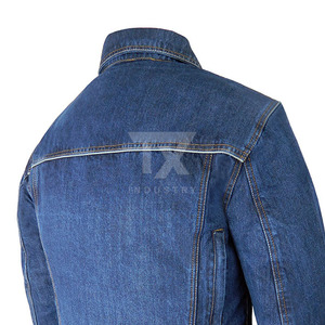 Veste en jean pour homme personnalisable de haute qualité, vintage, 100% coton, coupe slim, décontractée, confortable pour l'automne/l'hiver, nouveau design tendance - Product Image 6