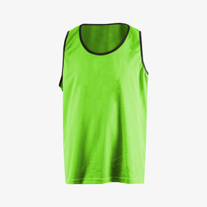 Gilet de football réversible bicolore respirant à séchage rapide coupe-vent antibactérien protection UV, bavette d'entraînement grande taille personnalisable - Product Image 5