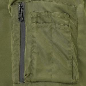 Chaquetas Bomber de manga Regular para hombre, rompevientos, chaqueta Bomber con logotipo personalizado, venta al por mayor - Product Image 4