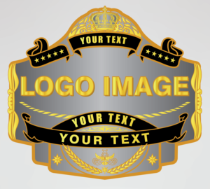 Ceinture de championnat de lutte personnalisée, quatre plaques latérales en laiton et zinc, placage or noir, logo globe central, design personnalisé | - Product Image 2