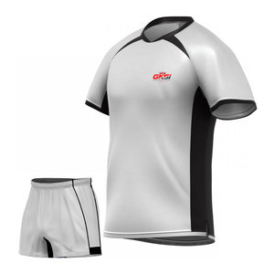 Uniforme de Rugby de Poliéster Transpirable y Cómodo, de Alta Calidad, Manga Corta, Gran Venta para Hombre - Product Image 1