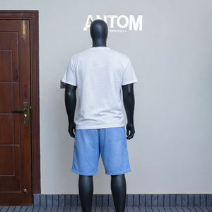 Conjunto de Verano Informal y Transpirable de 2 Piezas para Hombre, Camiseta y Pantalones Cortos - Product Image 2