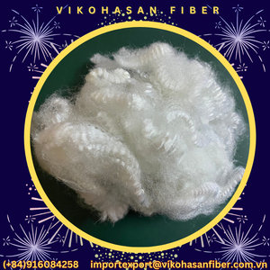 Fibra 100% poliéster reciclada 15D HS blanca siliconada Fiberfix para relleno de juguetes, almohadas, mantas, cojines, sofás y muebles. - Product Image 4