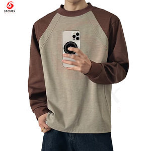 T-shirt Homme Oversize Personnalisé Streetwear à Manches Courtes avec Logo Personnalisé, Passepoil Contrastant et Logo Réfléchissant - Product Image 1