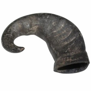 Jouet à mâcher pour chien en corne de buffle naturelle, fait main, écologique, friandise pour animaux de compagnie avec motif nautique sculpté - Product Image 2