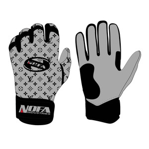 Guantes de Bateo de Béisbol de Cuero Personalizados, Ambidiestros, Acolchados, Transpirables, con Cierre de Hebilla, Ligeros, Flexibles, con Agarre Profesional - Product Image 2