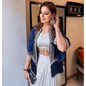 ชุดเดรสสำหรับงานปาร์ตี้แบบตะวันตกสามชิ้นจากดีไซเนอร์ - Product Image 5