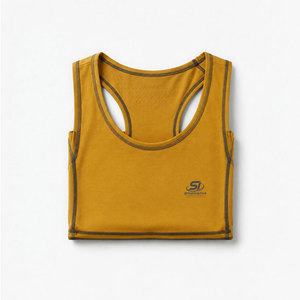Camiseta Deportiva para Hombre, Talla Grande, Transpirable, de Poliéster/Algodón, Cuello Redondo, Estilo Urbano, Tejido de Punto - Product Image 6