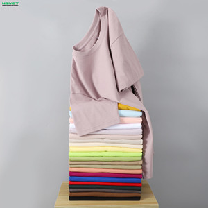 Camiseta Clásica de Cuello Redondo de Alta Calidad para Hombre, Transpirable, de Algodón Peinado, Color Sólido, Informal, para Verano - Product Image 5