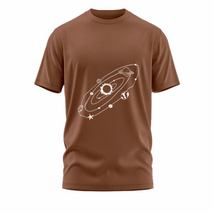 T-shirt pour homme, coupe classique, manches courtes, col rond, uni, 180g, tricoté, 100% coton, logo imprimé à l'écran sur le devant, fabricant - Product Image 2