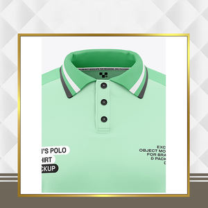 Camiseta Polo de Manga Corta con Cuello Estampado, Estilo Casual, Antiarrugas, 100% Compromiso de Calidad, para Hombre, de un Proveedor Reconocido - Product Image 5