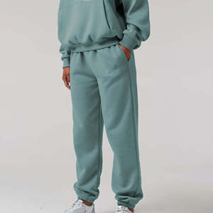 Wholesale Vintage Solid Oversize Pullover <b>Tracksuit</b> for Women Custom Printed Sportswear - Product Image 4