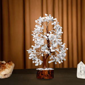 Wholesale <b>Rainbow</b> Moonstone Crystal Tree of Life Silver Wire Gemstone Healing Stones Crystal Tree Home <b>Decor</b> - Product Image 6