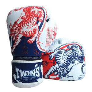Guantes de Boxeo Profesionales Oem Digital Twins, Guantes de Sparring Twins de Cuero Vacuno Original con Correa de Muñeca Ajustable - Product Image 3