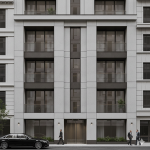 Armoire moderne en bois sur mesure JY Project avec tiroirs, système d'organisation de chambre à coucher étanche et aménagé sur mesure - Product Image 1