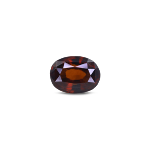 Natural Certified Hessonite Garnet Loose Gemstone-8.4 Carat Faceted Calibrated Wholesale - Product Image 1