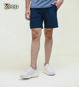 กางเกงขาสั้นผู้ชาย XEEP แบบลำลอง น้ำหนักเบา คุณภาพสูง แห้งเร็ว ระบายอากาศดี มีเชือกผูก ด้านหน้าถัก  บริการ OEM ระดับพรีเมียม - Product Image 4