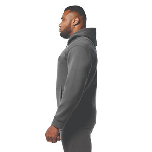 Sweat à capuche oversize 100 % coton molletonné de haute qualité pour homme, personnalisable, épaules tombantes, streetwear hiver, écoresponsable 2026 - Product Image 4