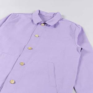 เสื้อแจ็คเก็ตทำงานแบบยูนิเซ็กซ์ กันน้ำ กันลม เป็นมิตรกับสิ่งแวดล้อม ผลิตจากผ้าแคนวาสฝ้าย 100% แบบสองด้าน ระบายอากาศได้ดี สไตล์ไฮสตรีท - Product Image 3