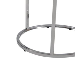 Modern Home Furniture Iron Frame Fabric Cushioned <b>Stool</b> Soft Upholstered Seat <b>Ottoman</b> for Living Room Bedroom and Hotel Use - Product Image 2