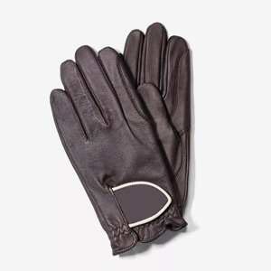 Guantes de Conducción de Cuero Clásicos para Hombre, Ajuste Suave y Cómodo, Protección Profesional para Motocicleta, Alta Calidad, Precio al por Mayor - Product Image 4