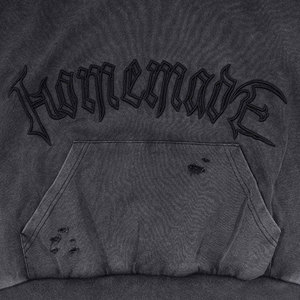 Sweat-shirts à capuche personnalisés pour hommes adultes, respirants, effet usé, basiques, en coton mélangé, surdimensionnés, effet usé - Product Image 5
