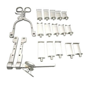 Juego de Retractores Quirúrgicos Ortopédicos Generales para Cirugía Abdominal Básica, Instrumentos Quirúrgicos de Acero Inoxidable Reutilizables para Operaciones Médicas - Product Image 1