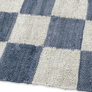 <b>Large</b> Handwoven Organic Jute Bohemian Geometric Eco-Friendly Low Pile <b>Rug</b> Soft Floor Carpet for Home - Product Image 1