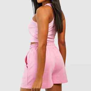 Conjunto de dos piezas de ropa ligera de verano, top sin mangas a juego y ropa informal de verano, conjuntos de verano para mujer - Product Image 3