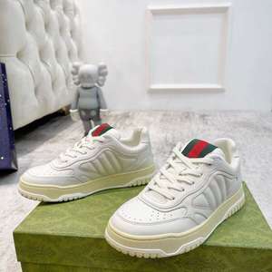 Sneakers pour hommes de qualité supérieure, marque célèbre, design de luxe, cuir véritable, chaussures décontractées unisexes, chaussures de marche de luxe, chaussures de course pour femmes - Product Image 3