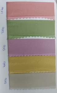 Tissu satiné Shikara uni, largeur 44, 20 mètres, idéal pour les robes de fantaisie, les Kurtis, les saris, matière polyester brillante et lisse pour les tenues ethniques. - Product Image 3