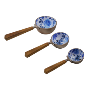 High Quality Retro Metal Coffee Scoop with Wooden Long Handle Handmade Coffee Measuring Spoon Wholesale Price Herb & Spice <b>Tool</b> - Product Image 5