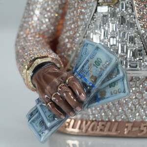 จี้โมอิสซาไนต์ รูปทรงสามมิติเคลือบเงา VVS ประดับเพชรแบบ Iced Out ชุบทอง เงินแท้ 925 สไตล์ฮิปฮอป แบบสั่งทำ - Product Image 6